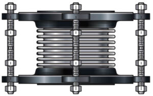 Single tied expansion joint